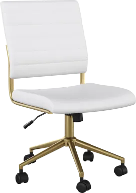 Zubicek White Office Chair