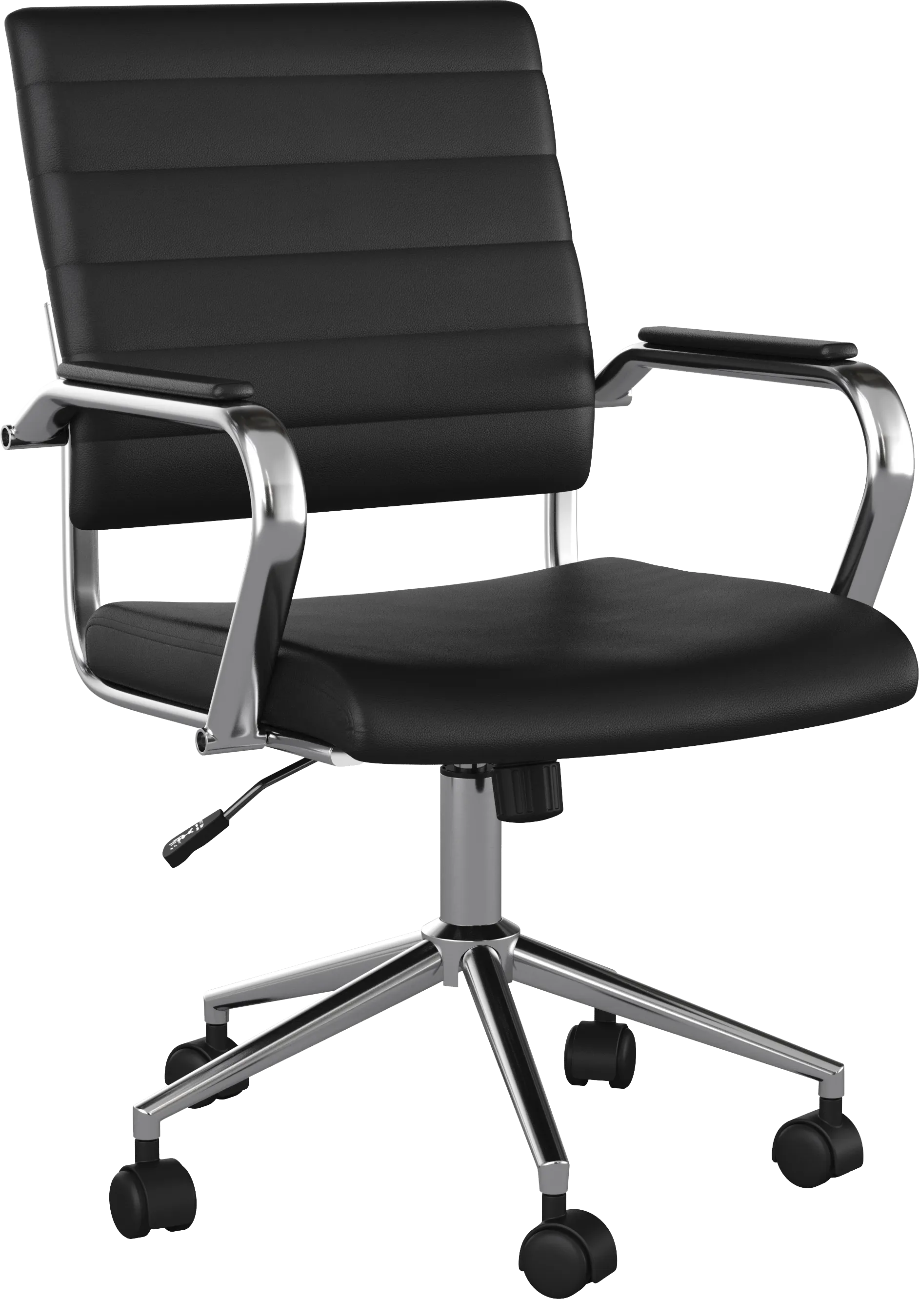 Bedner Black Office Chair - Image 1