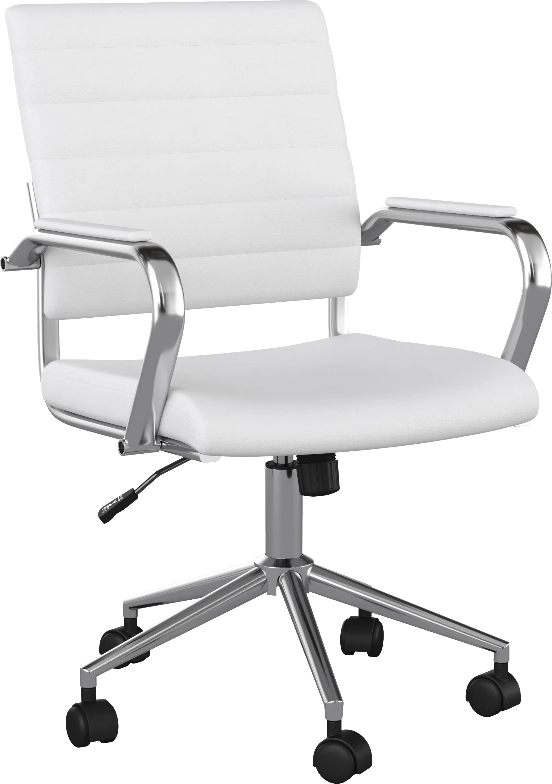 Bedner White Office Chair
