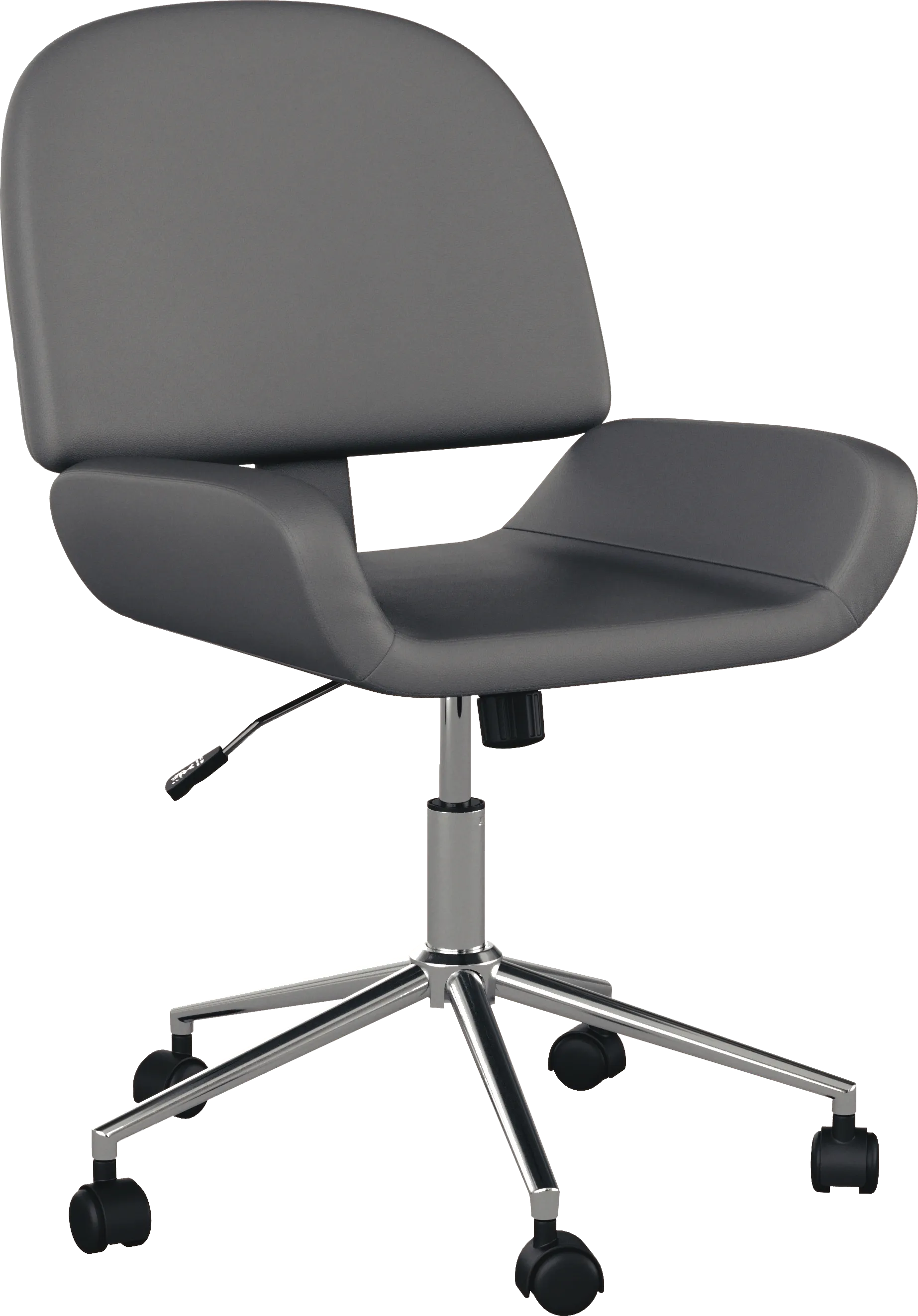 Emshoff Gray Office Chair - Thumbnail - Image 1