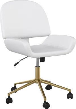 Emshoff White Office Chair