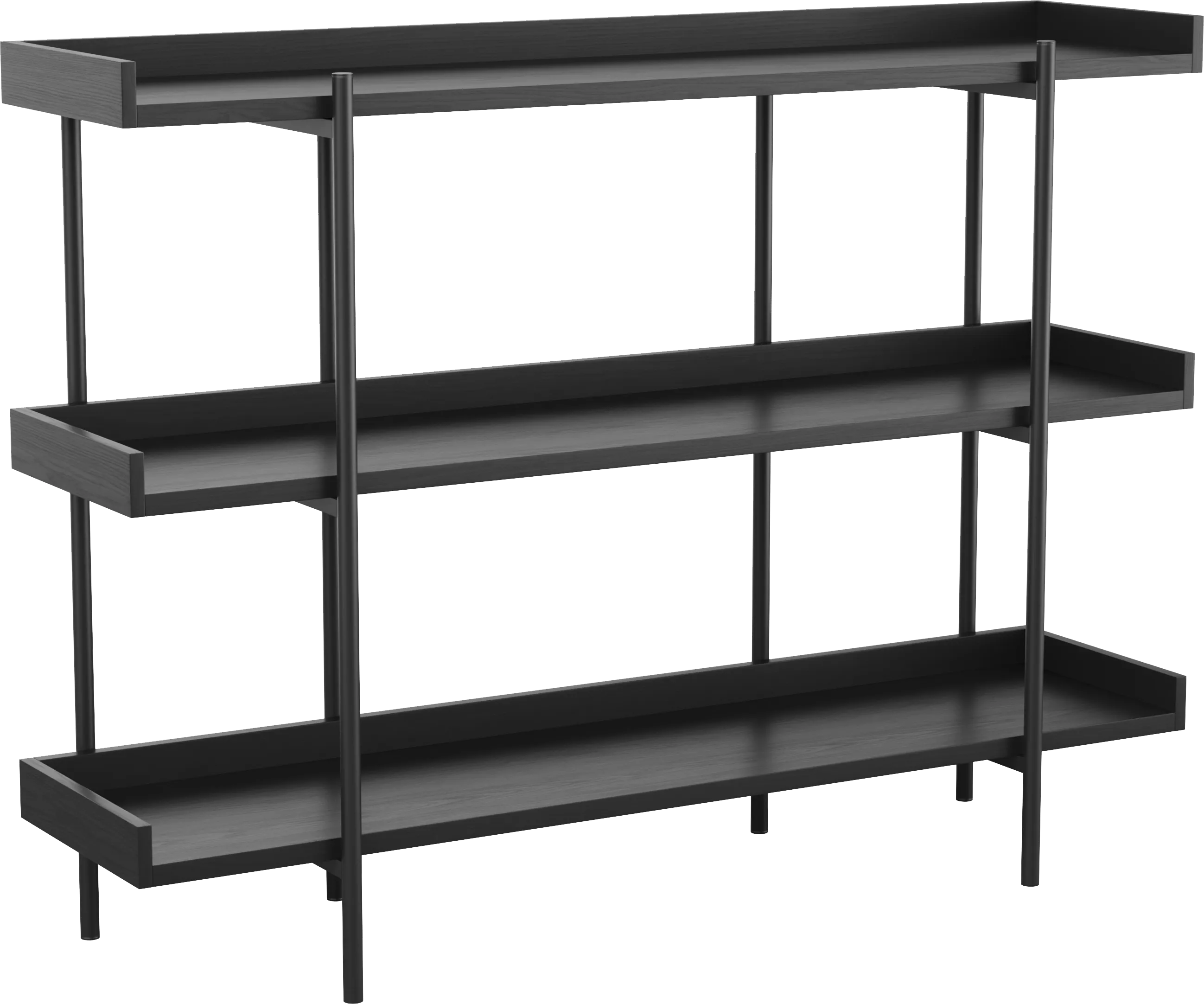 Marek Black Bookshelf