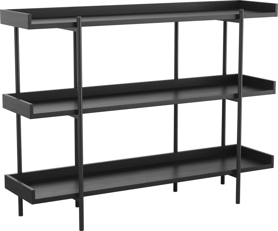 Marek Black Bookshelf