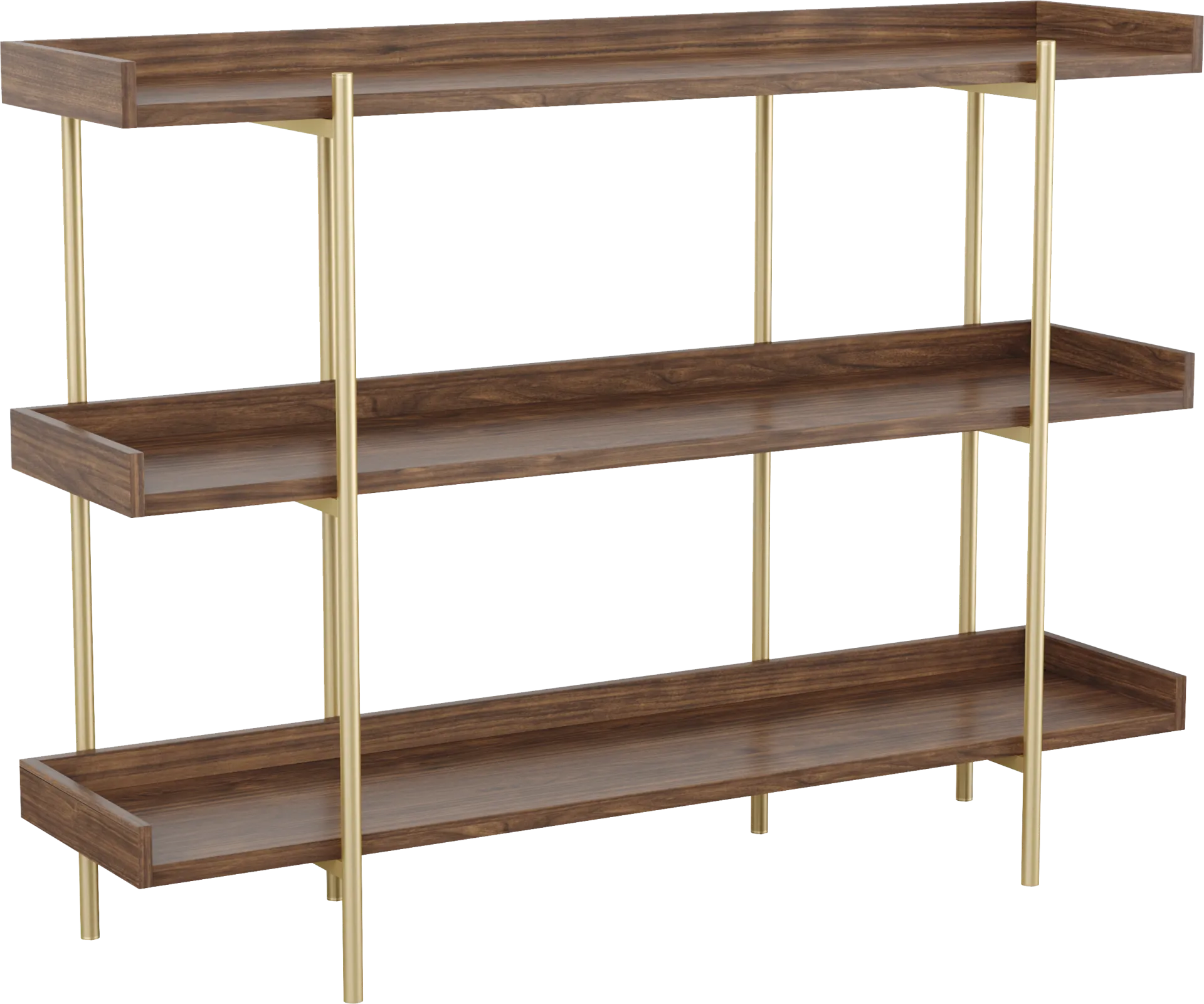 Marek Brown Bookshelf - Image 1