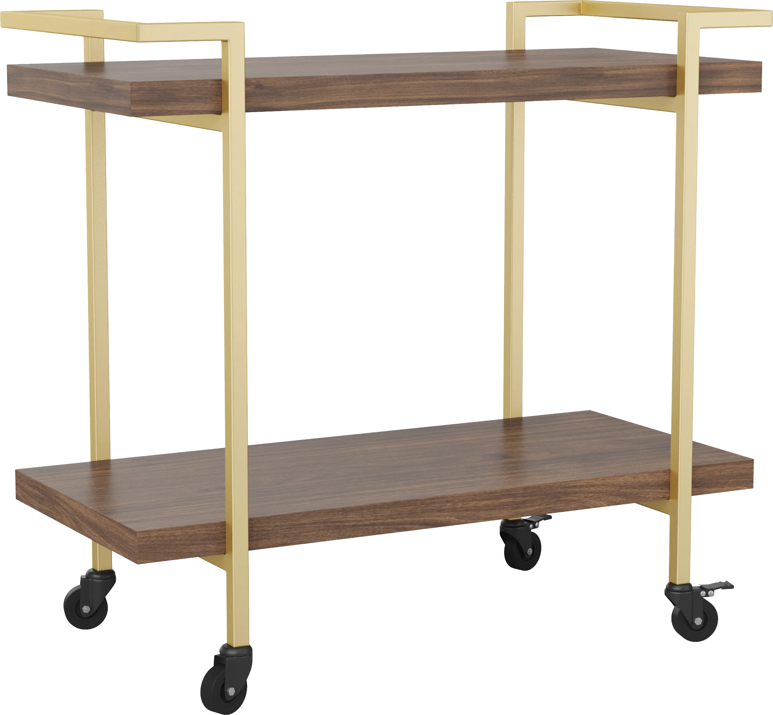 Azaline Brown Printer Cart - Thumbnail - Image 1