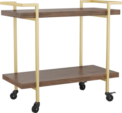 Azaline Brown Printer Cart