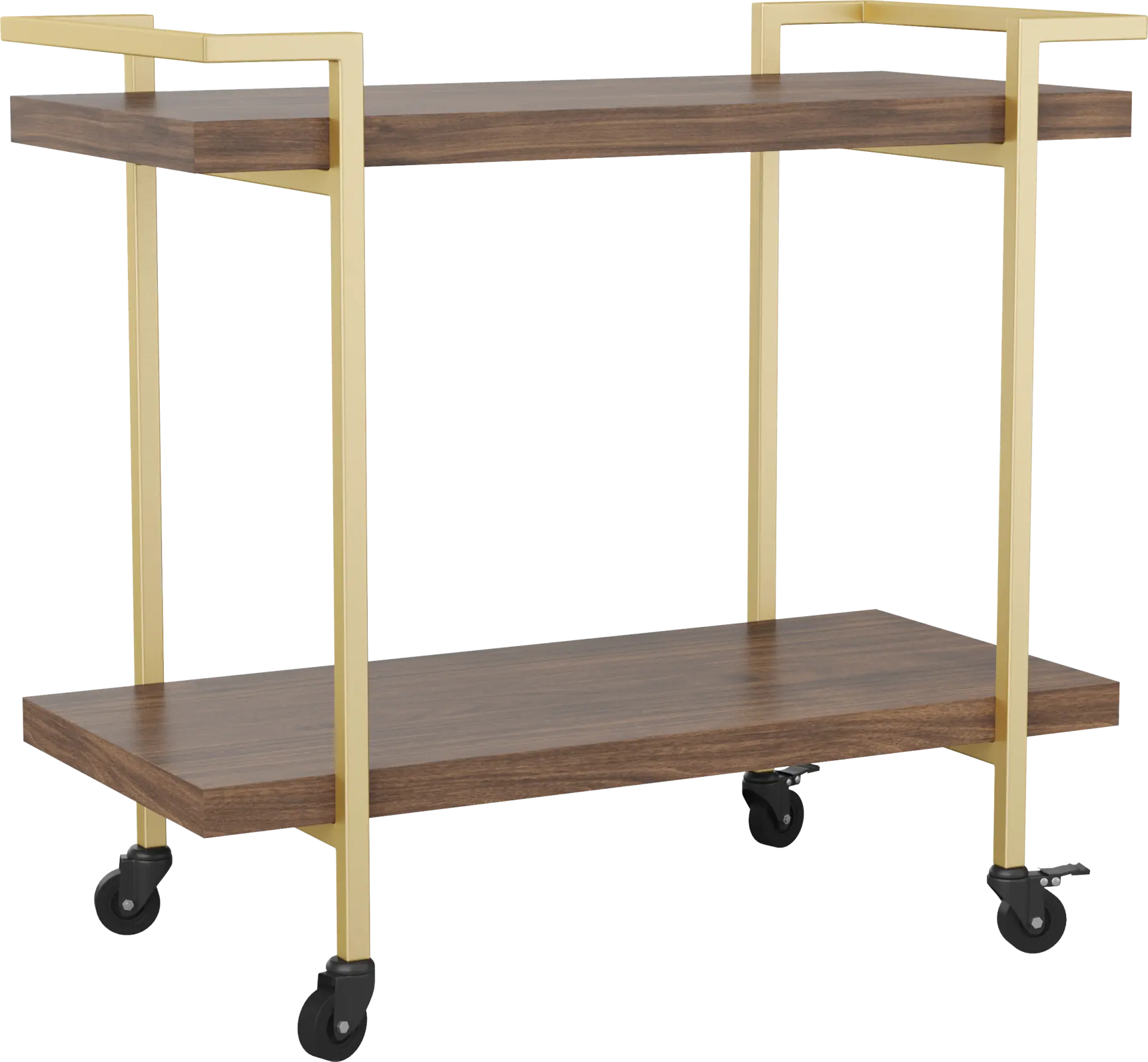 Azaline Brown Printer Cart