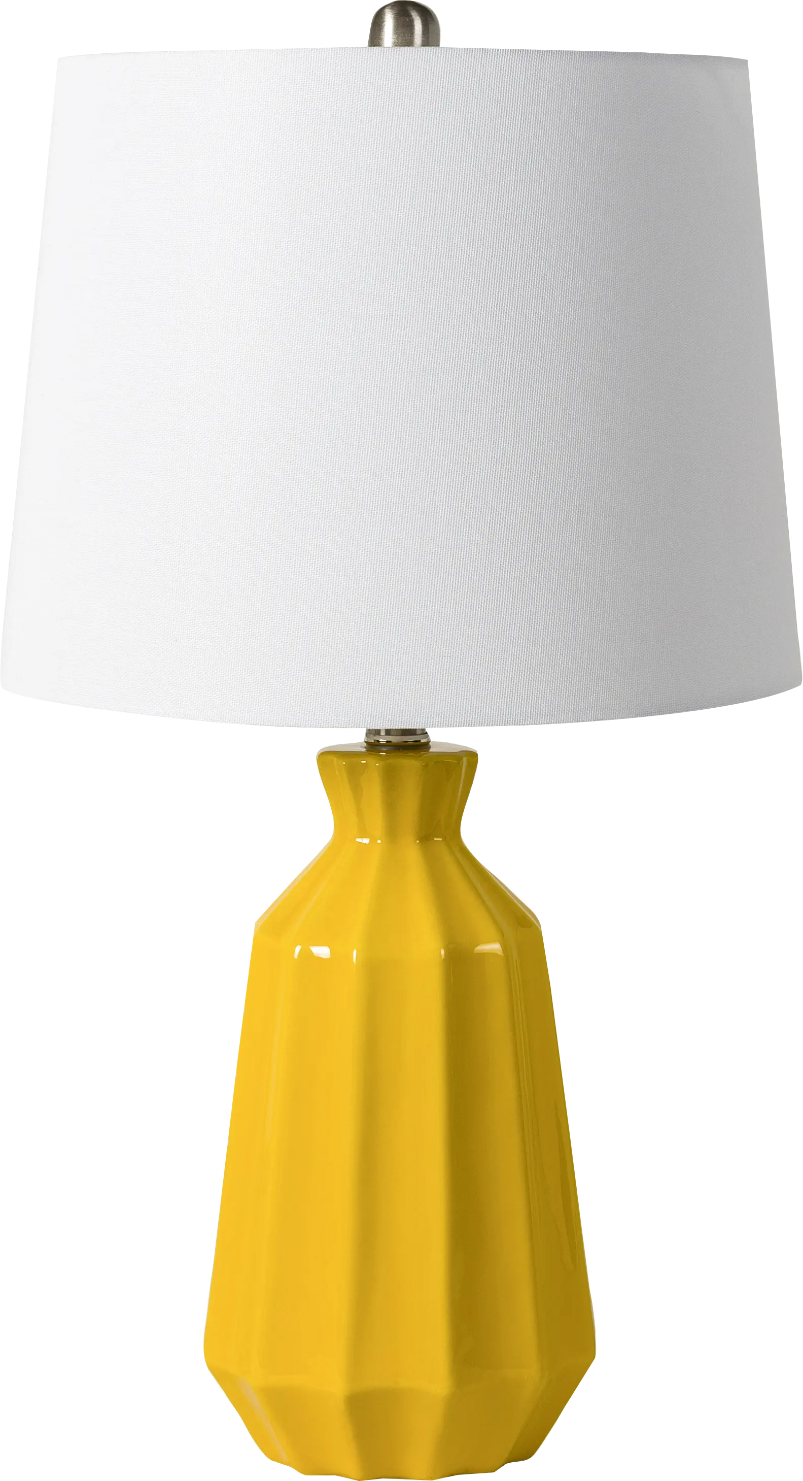 Mertens Oaks Yellow Lamp