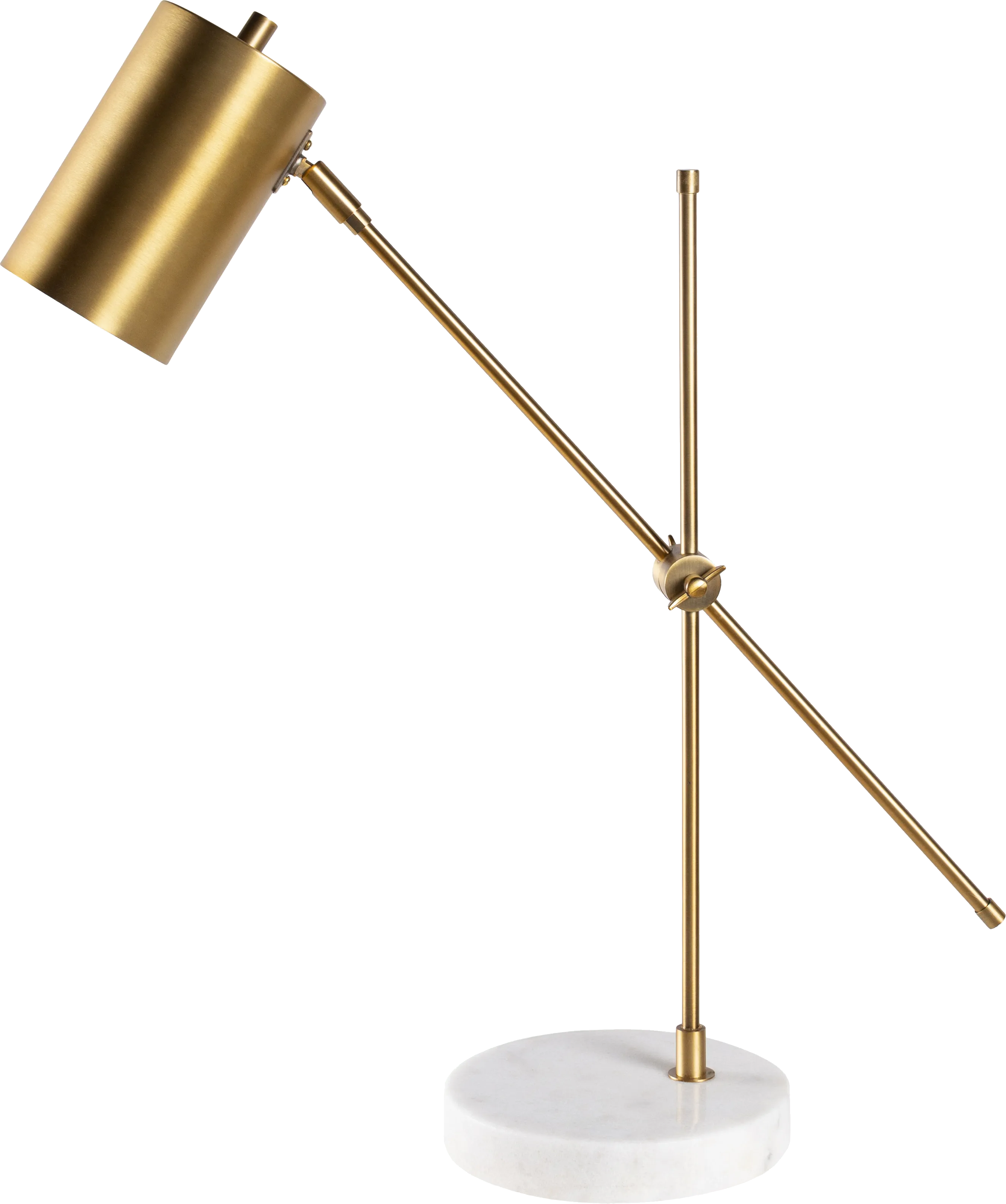 Soledad Home Gold Lamp - Thumbnail - Image 1