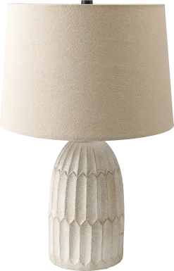 Troydale Boulevard White Lamp