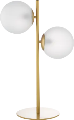 Wilmette Court Gold Lamp