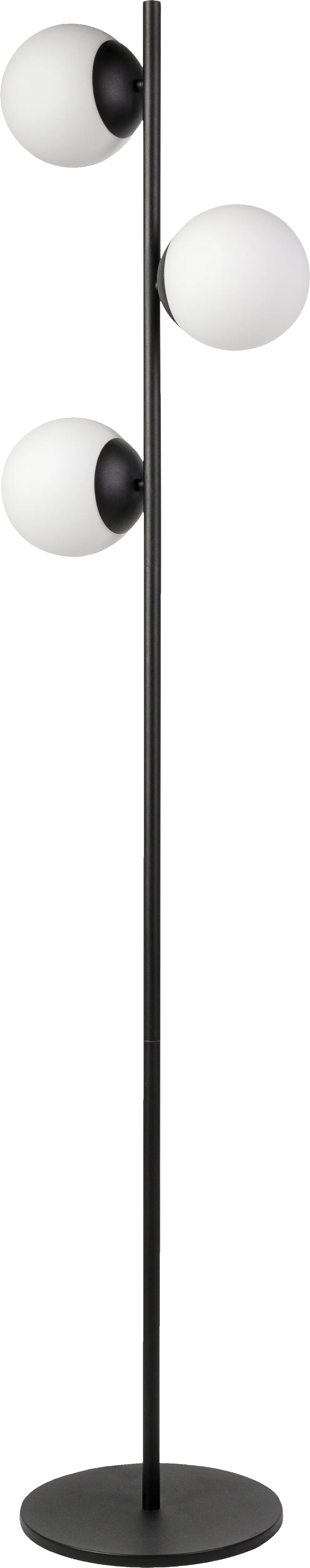 Wilmette Court Black Floor Lamp - Thumbnail - Image 1