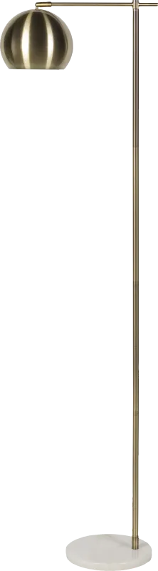 Shaw Alley Gold Floor Lamp