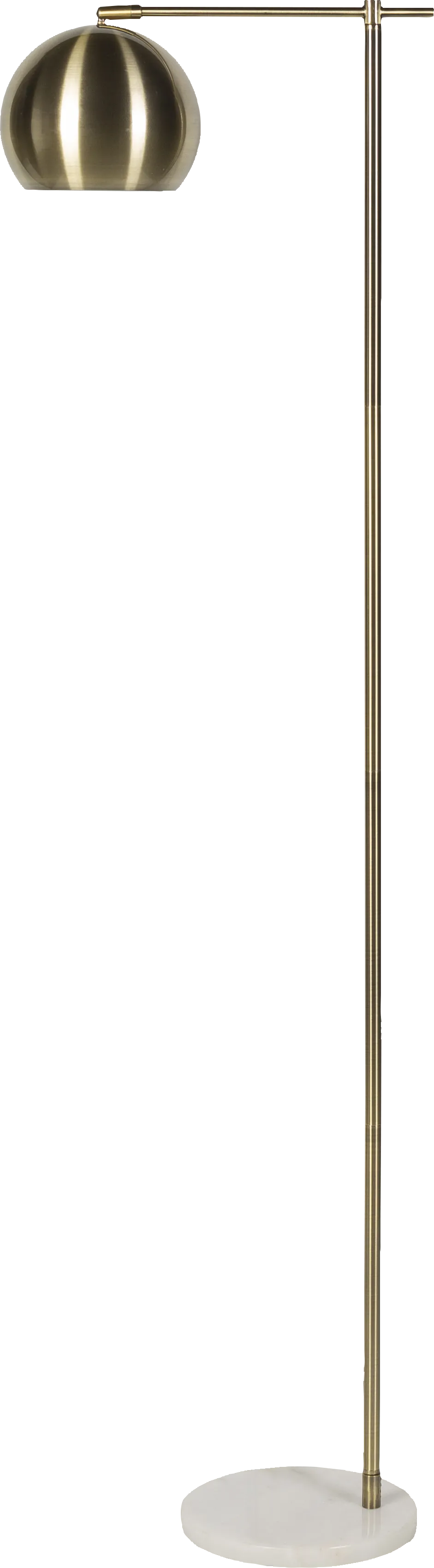 Shaw Alley Gold Floor Lamp - Image 1