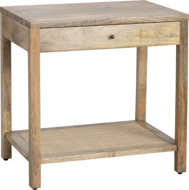 Geralynn Light Brown End Table