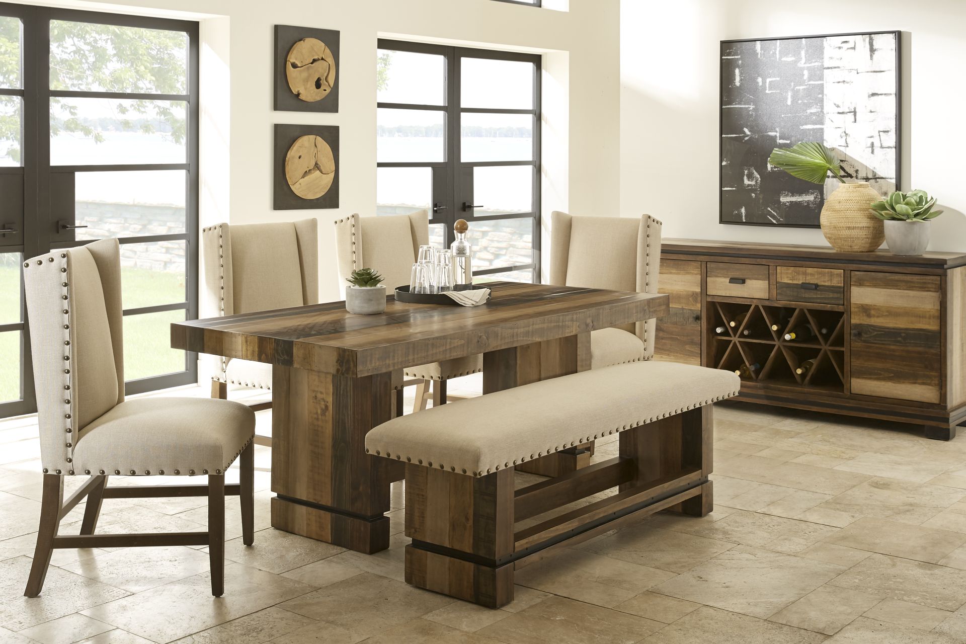 Westover Hills Brown 6 Pc Rectangle Dining Room - Image 1