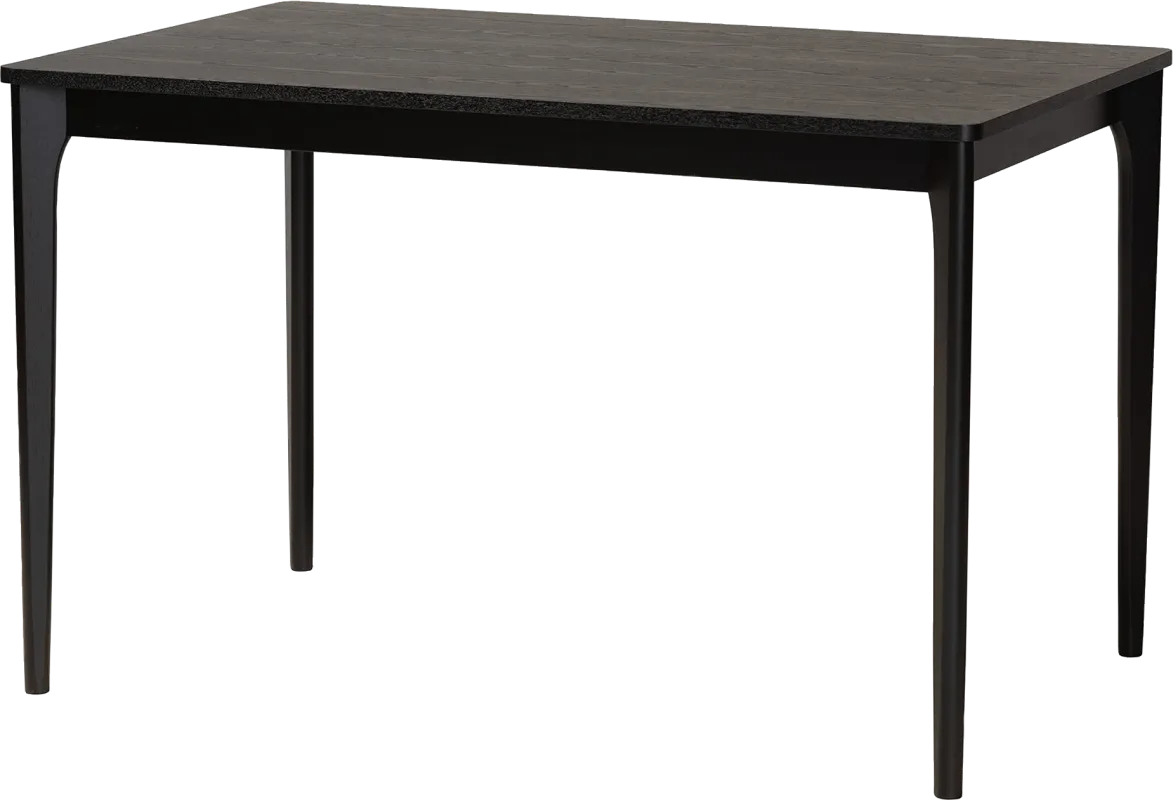 Delisio Black Dining Table