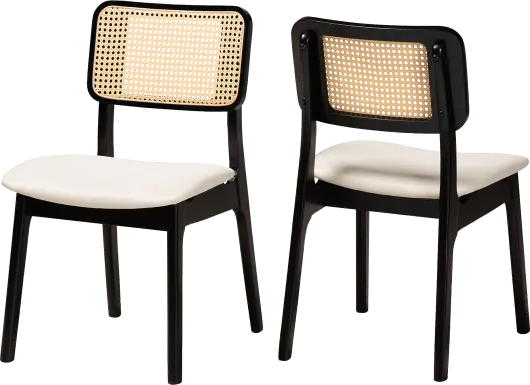 Ballardvale Black Side Chair, Set of 2