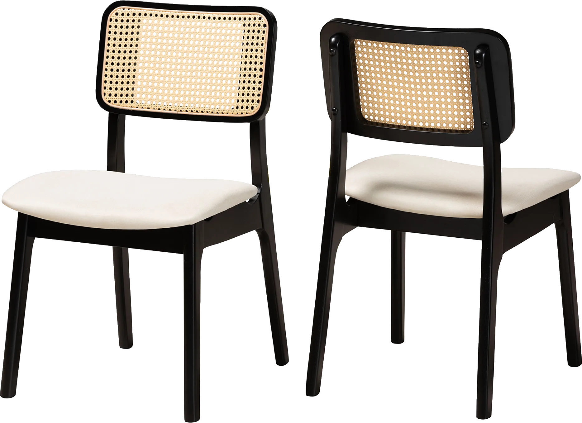 Ballardvale Black Side Chair, Set of 2 - Image 1