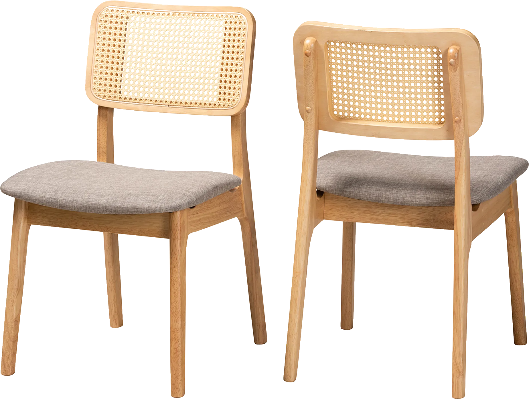 Ballardvale Light Brown Side Chair, Set of 2 - Thumbnail - Image 1