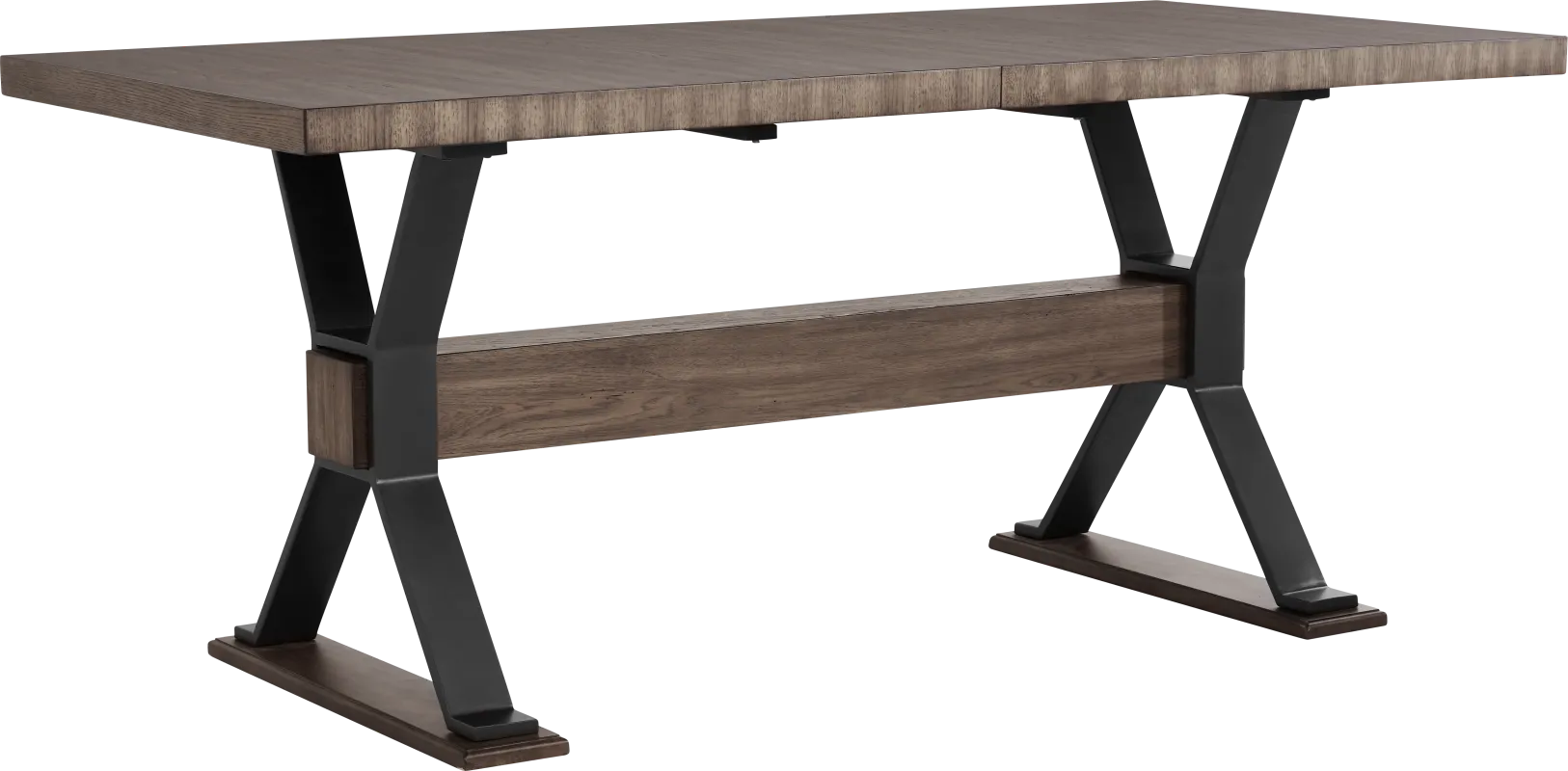 Hazelnut Woods Brown Counter Height Dining Table