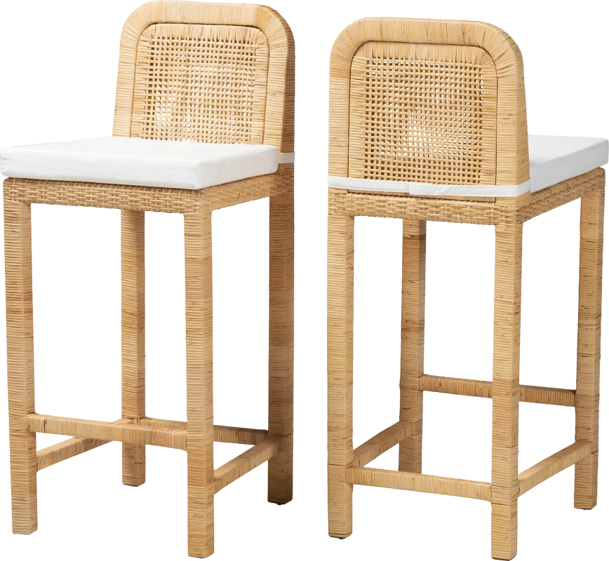 Manassas Natural Barstool