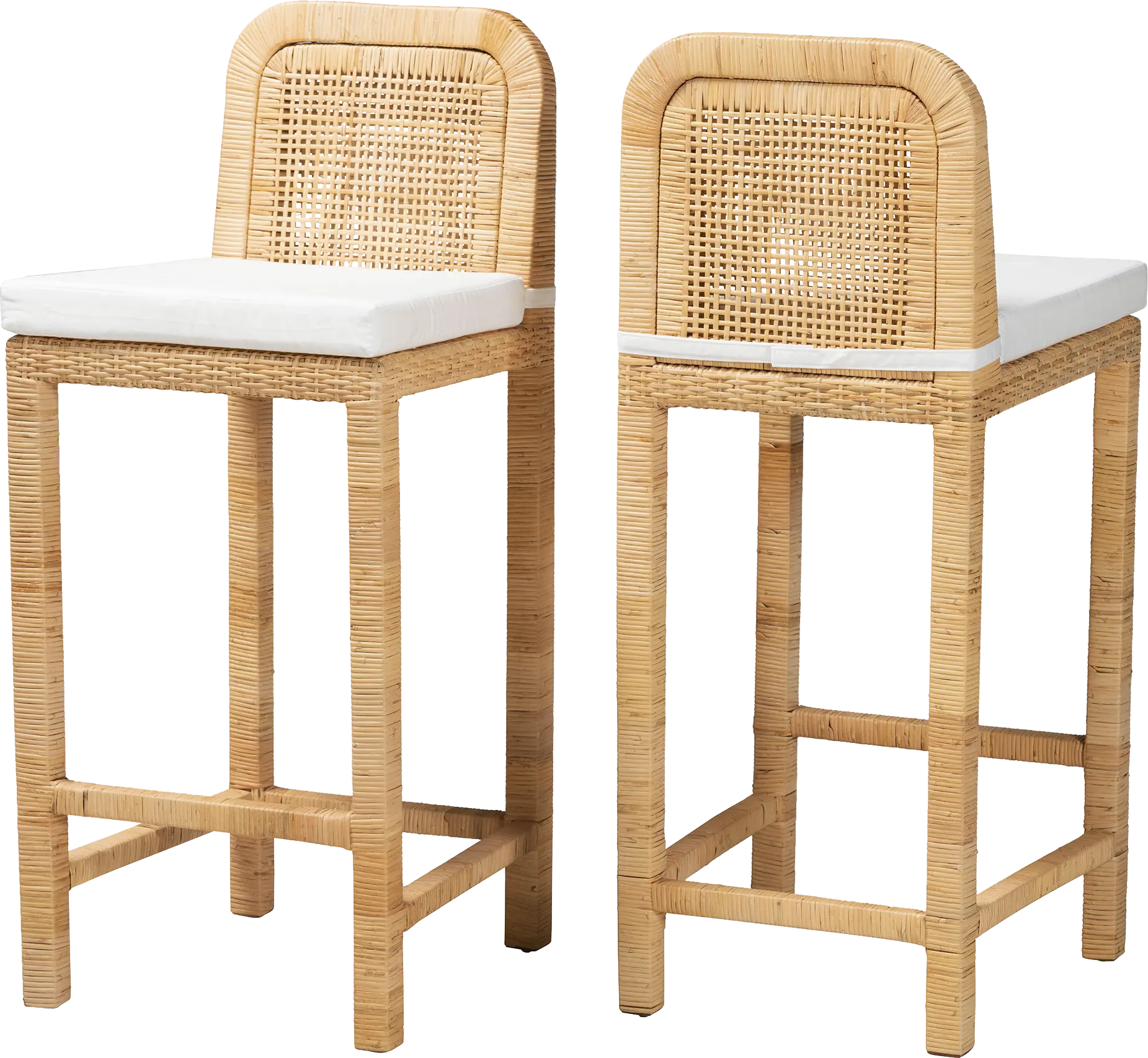 Manassas Natural Barstool