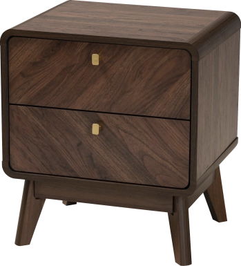 Mcternan Brown Nightstand