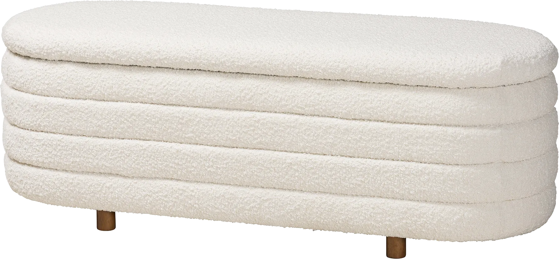 Mazeppa Cream Accent Bench - Image 1