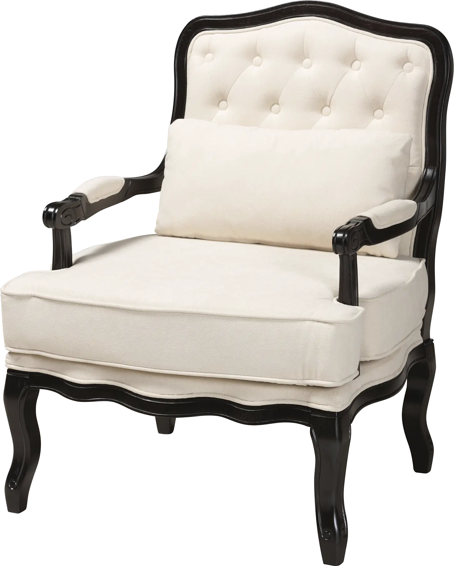 Sassaquin Cream Accent Chair