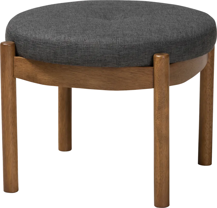 Coweeset Dark Gray Ottoman