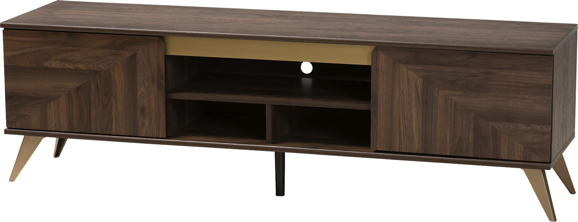 Riedesel Brown 61.5 in. Console