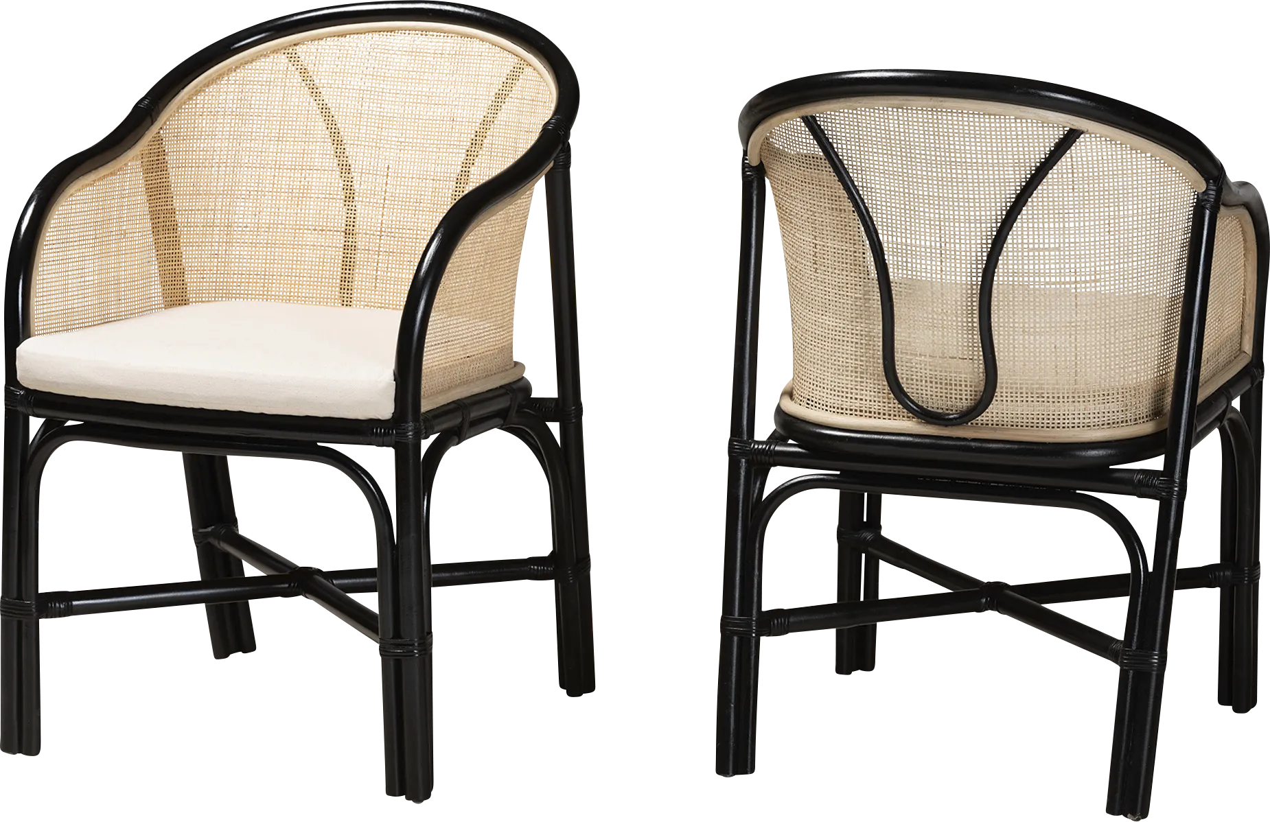 Branchaud Natural Arm Chair, Set of 2 - Image 1