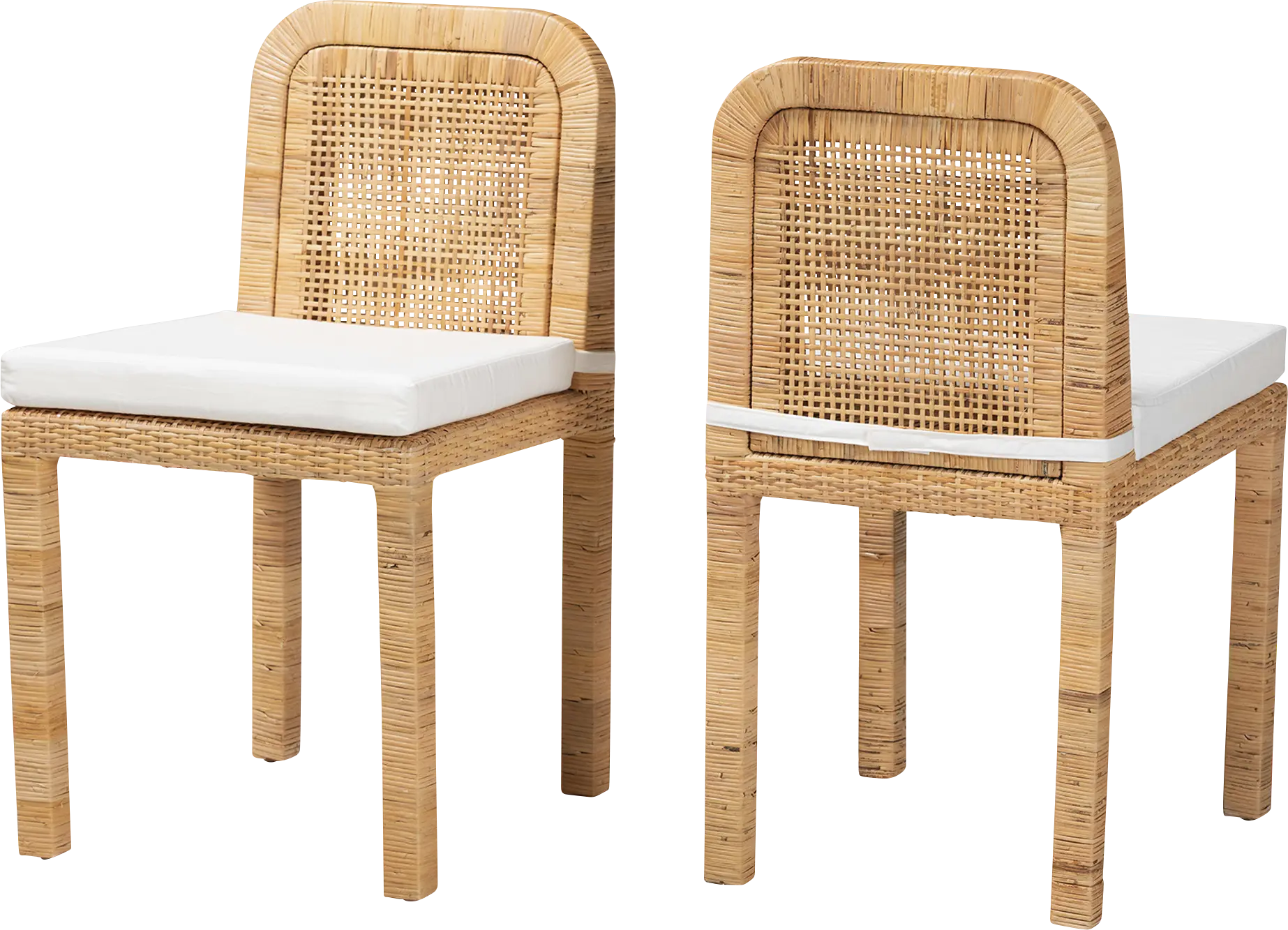 Manassas Natural Dining Chair, Set of 2