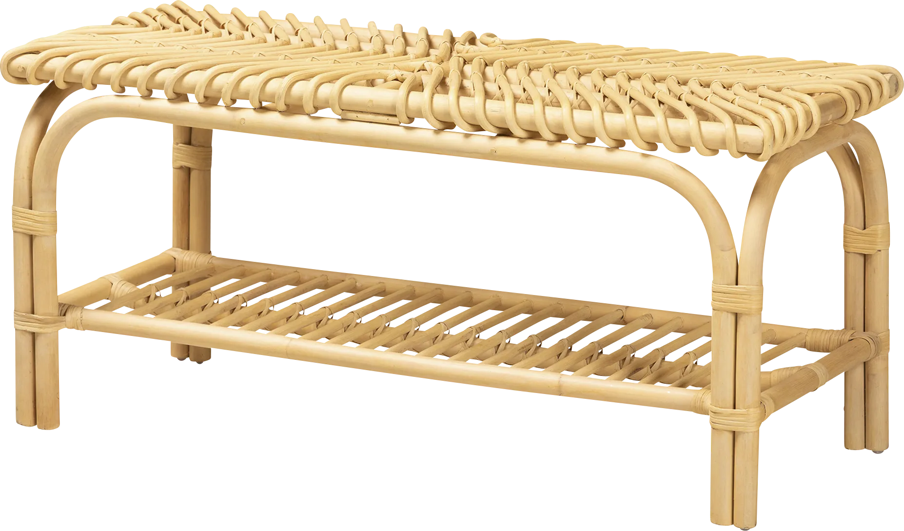 Leboeuf Natural Bench - Image 1