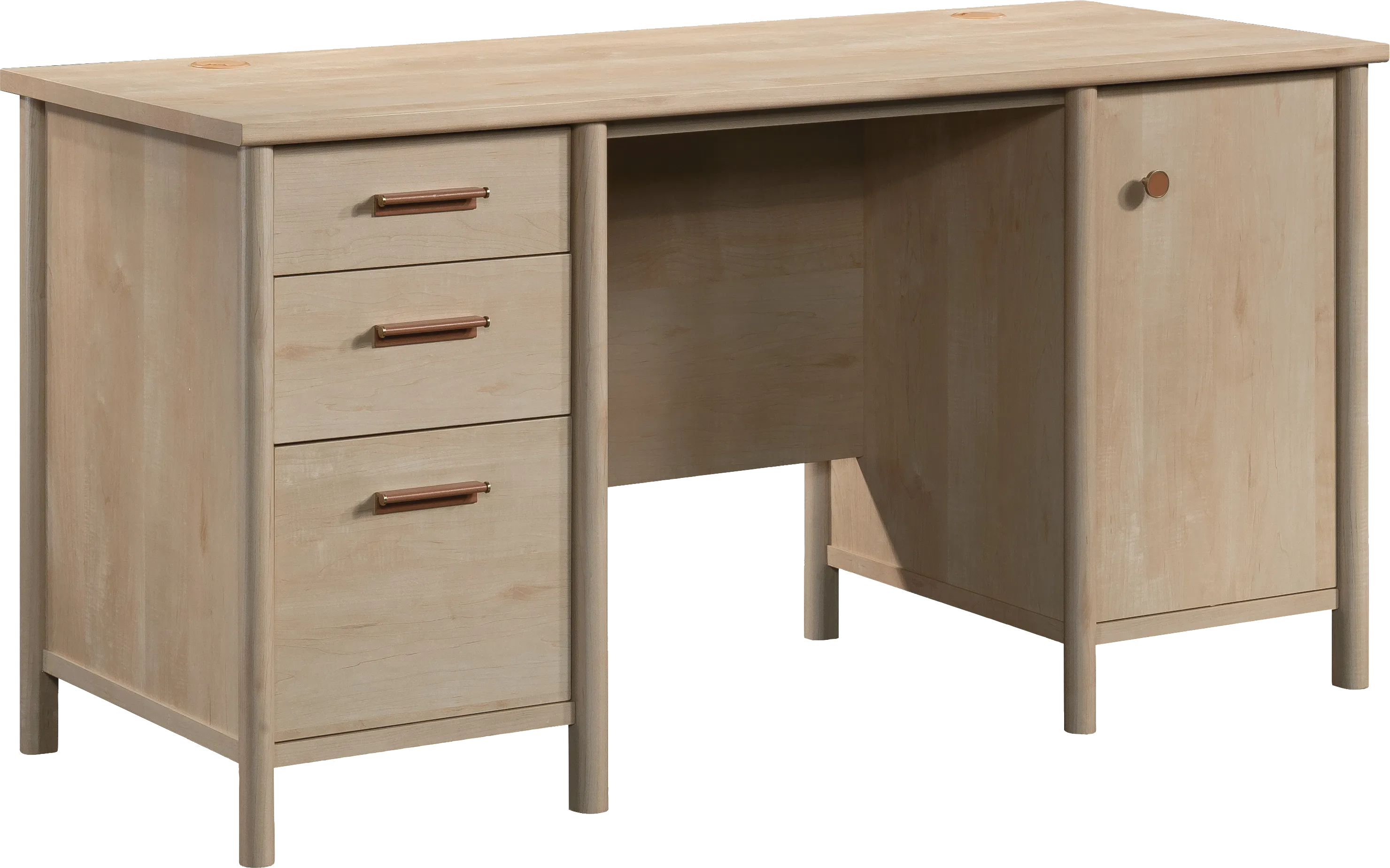 Beaudoin Brown Desk - Thumbnail - Image 1