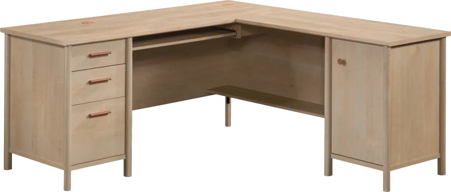 Beaudoin Brown L-Desk