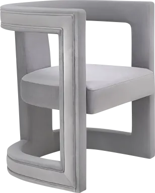 Munsey Gray Accent Chair