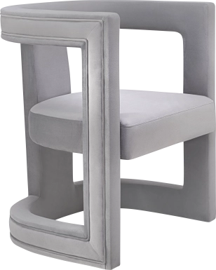 Munsey Gray Accent Chair