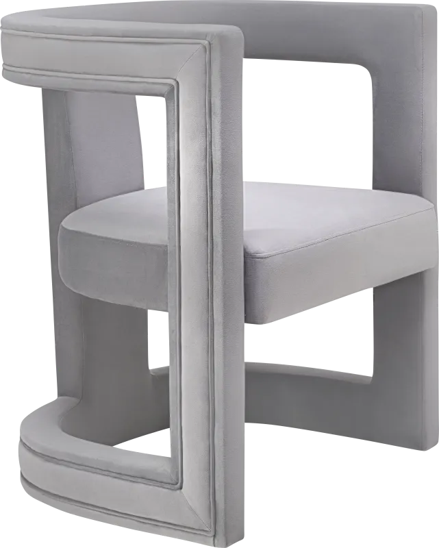 Munsey Gray Accent Chair