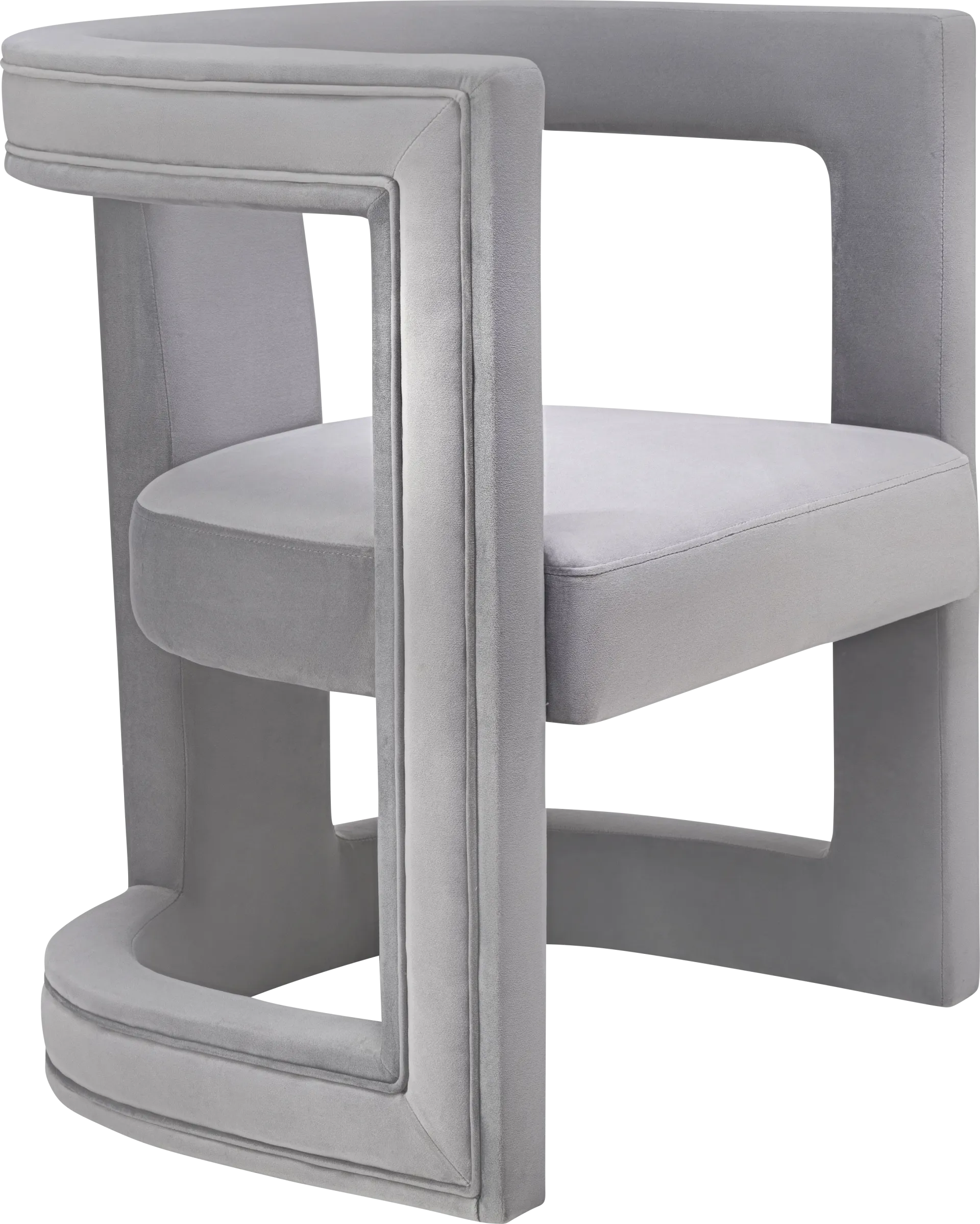 Munsey Gray Accent Chair - Image 1