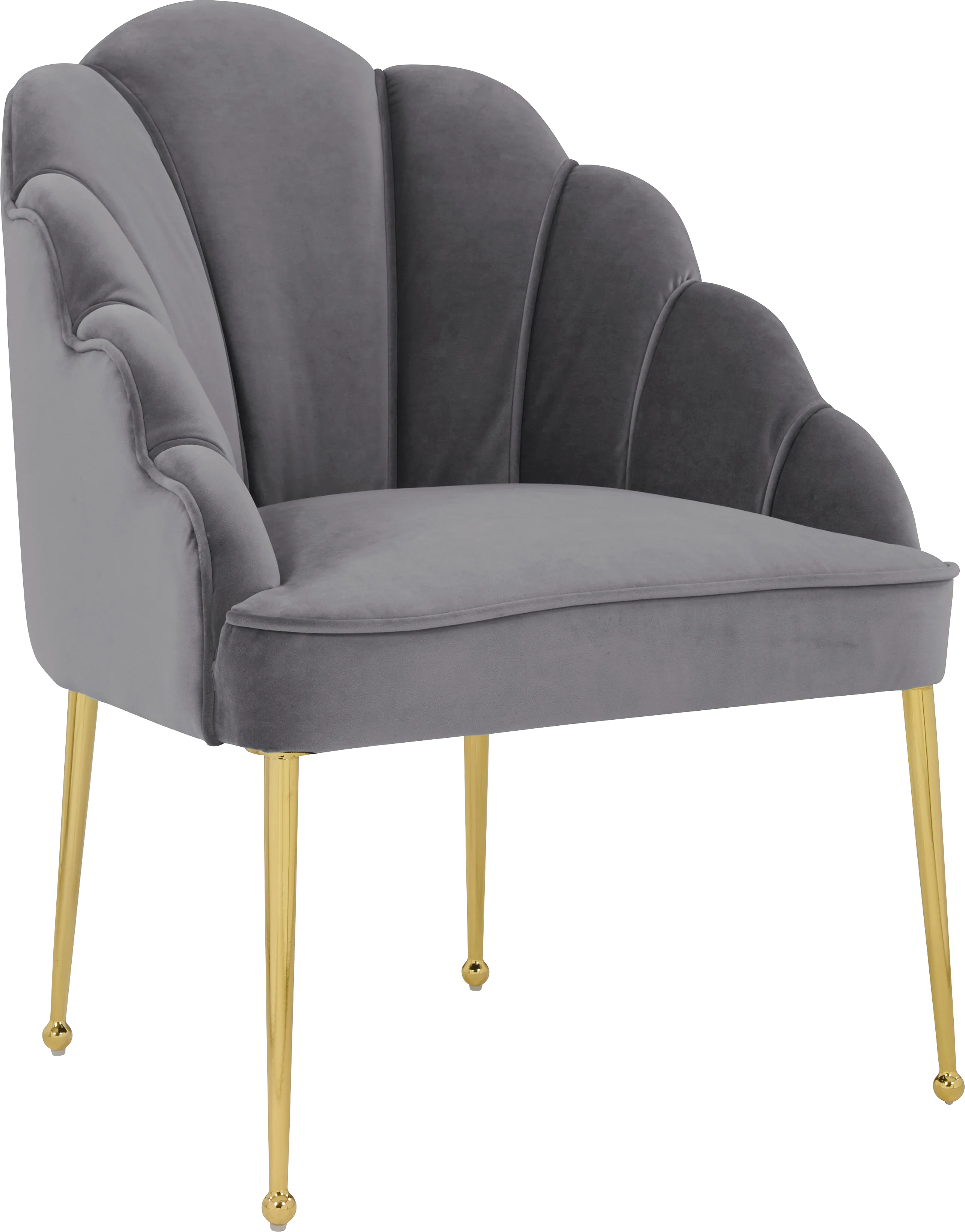 Concha Gray Accent Chair - Thumbnail - Image 1
