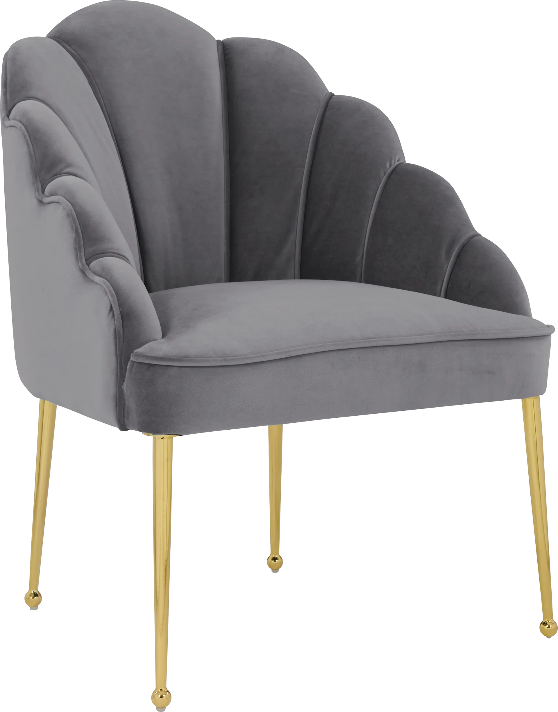 Concha Gray Accent Chair - Image 1