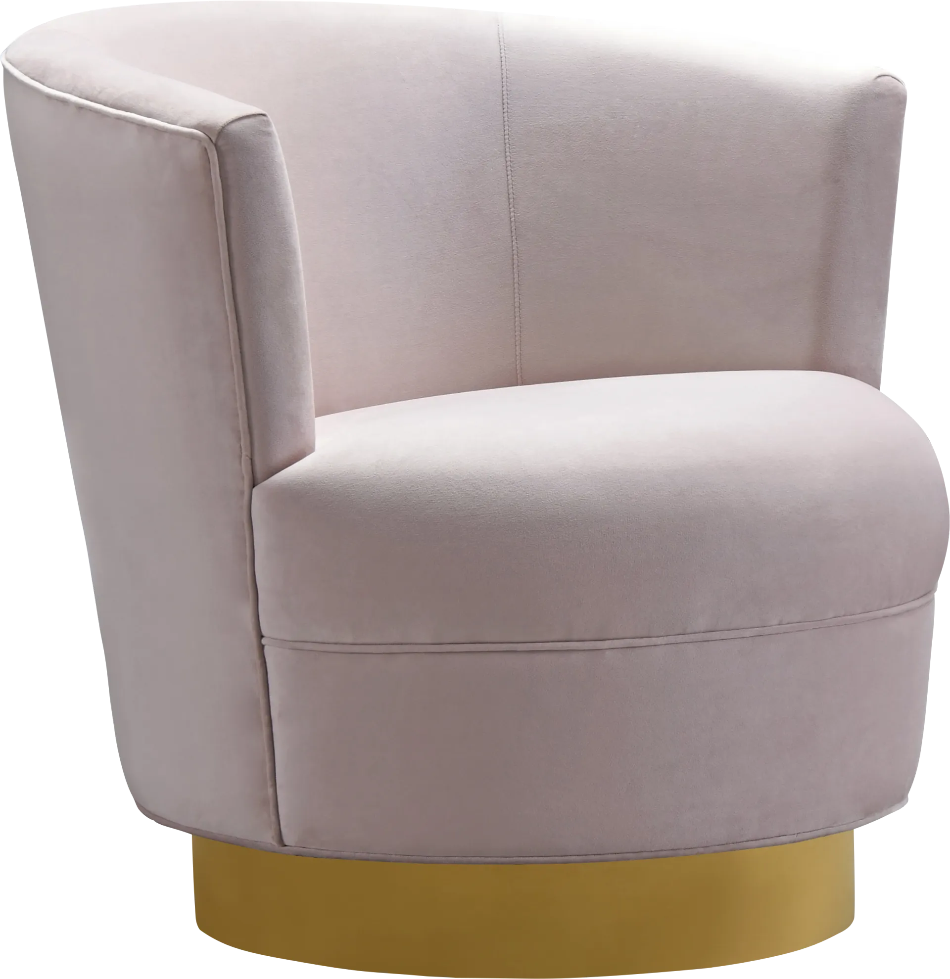 Chisholm Pink Swivel Chair - Image 1