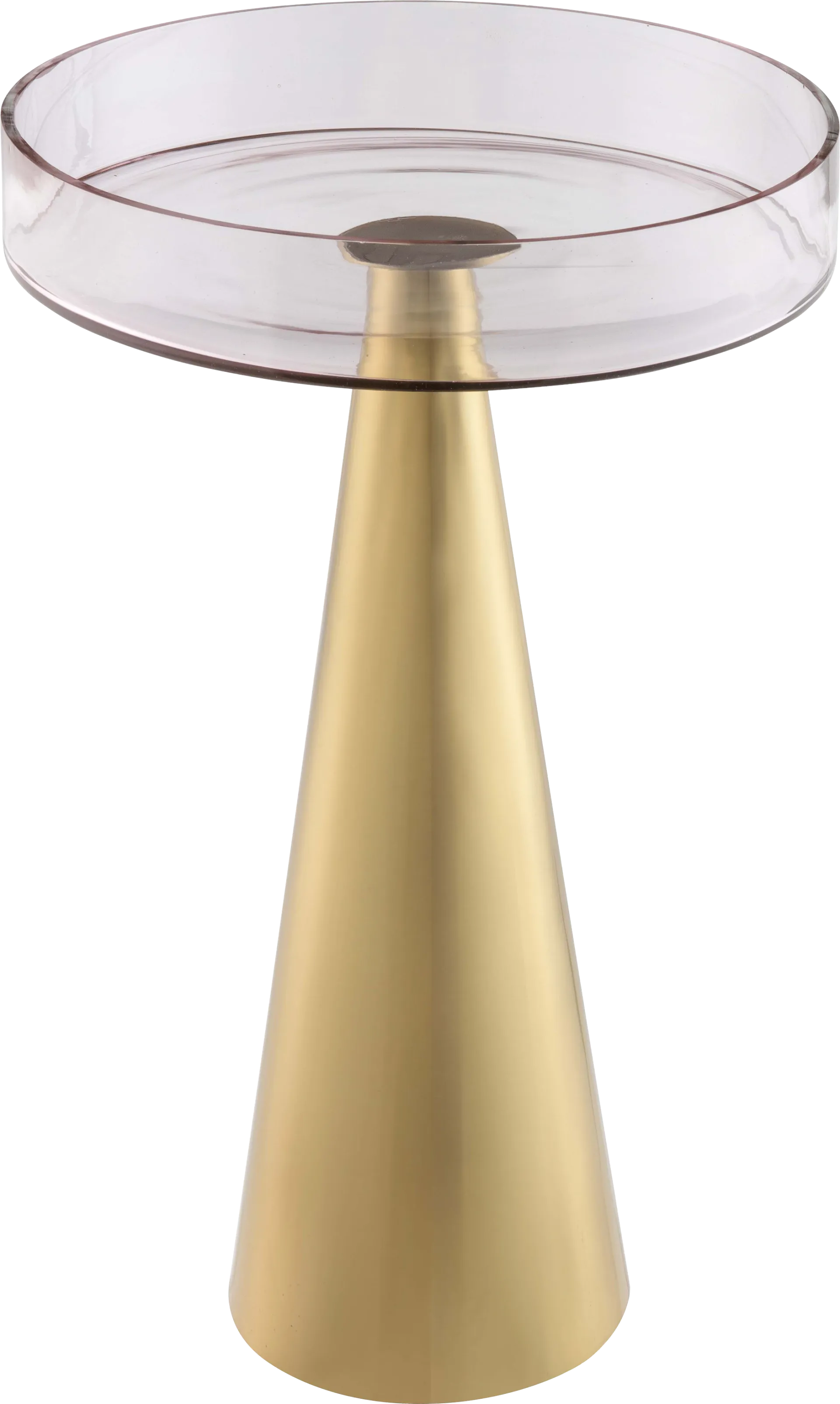 Cansler Gold Small Accent Table - Image 1