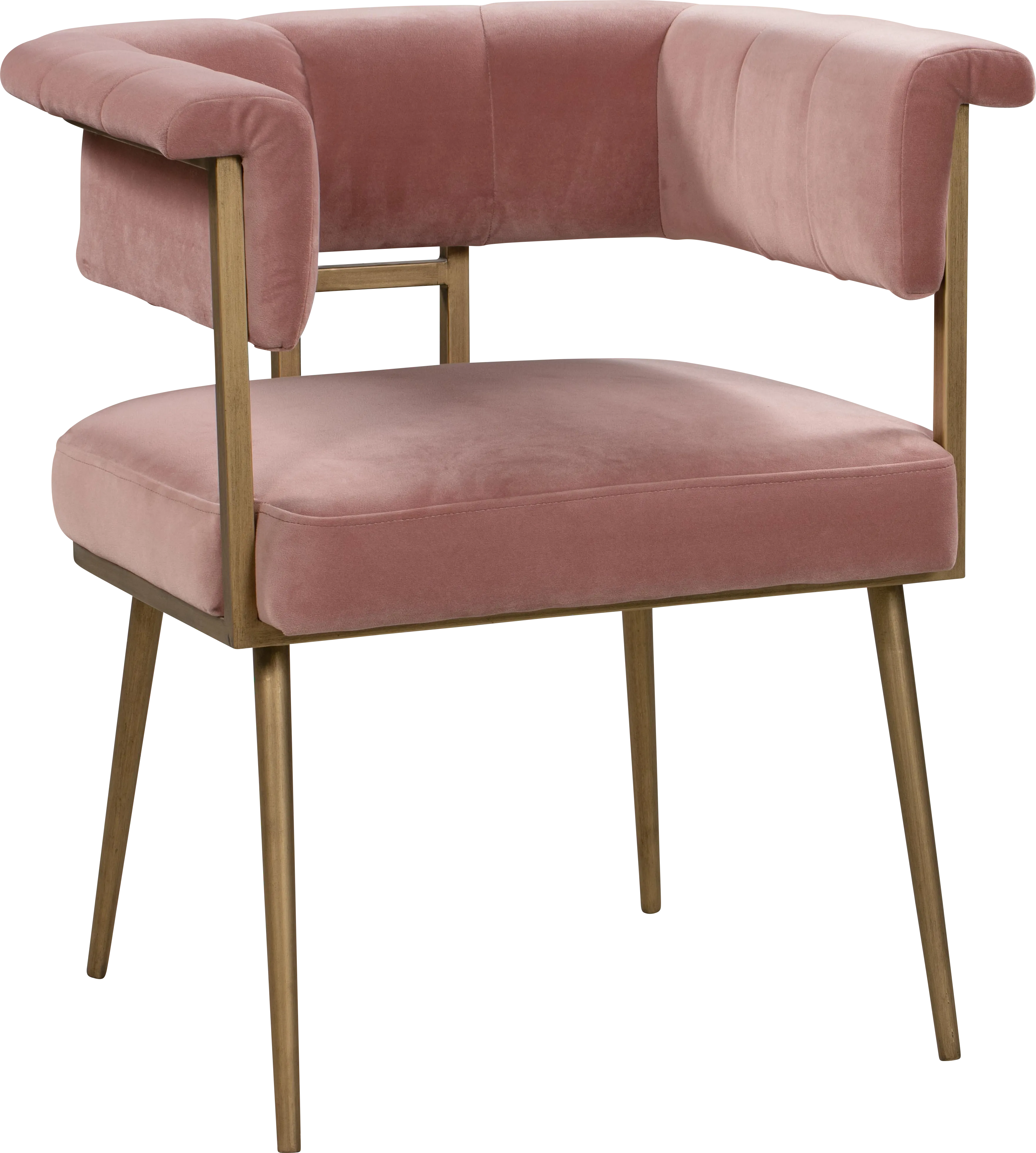 Myriah Mauve Arm Chair - Thumbnail - Image 1