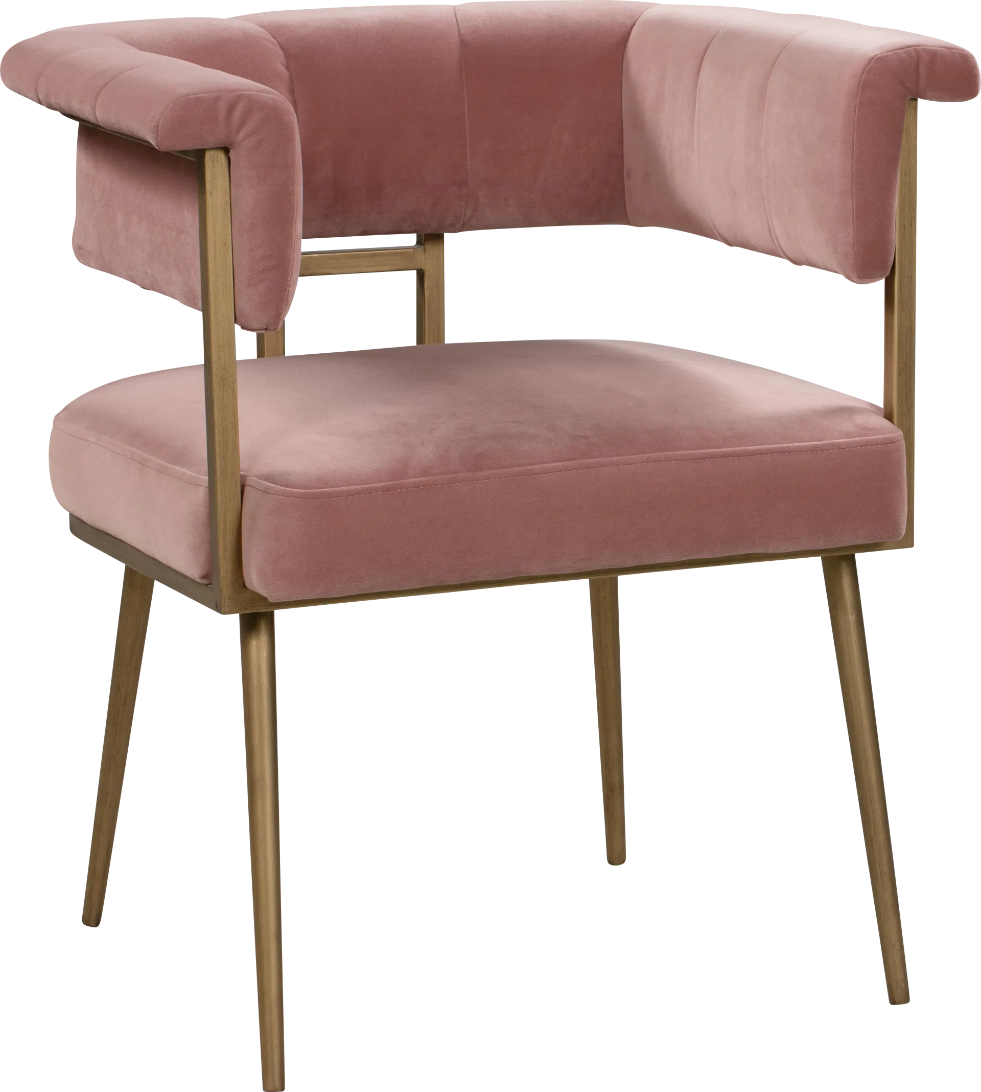 Myriah Mauve Arm Chair - Image 1