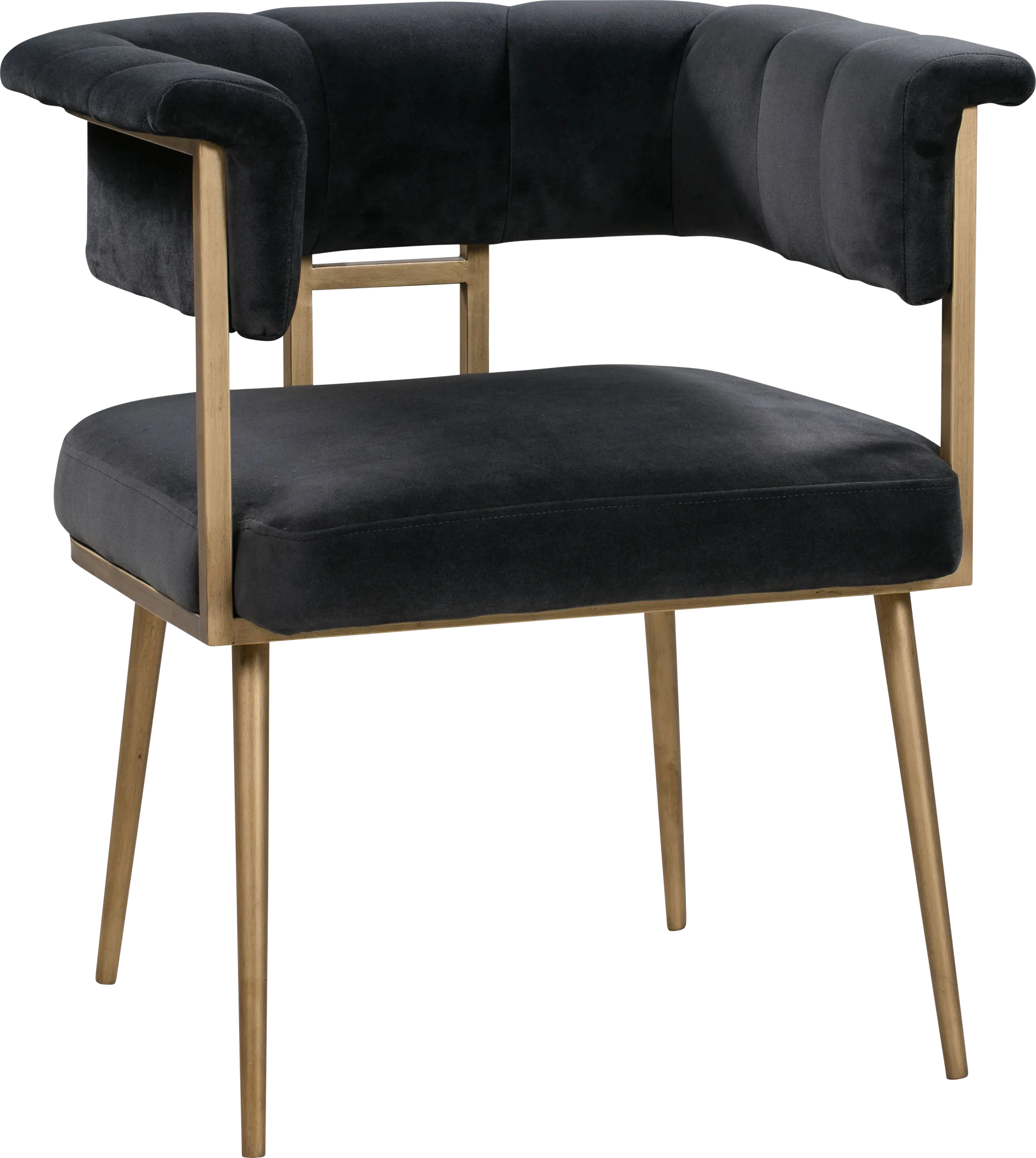 Myriah Gray Arm Chair - Image 1