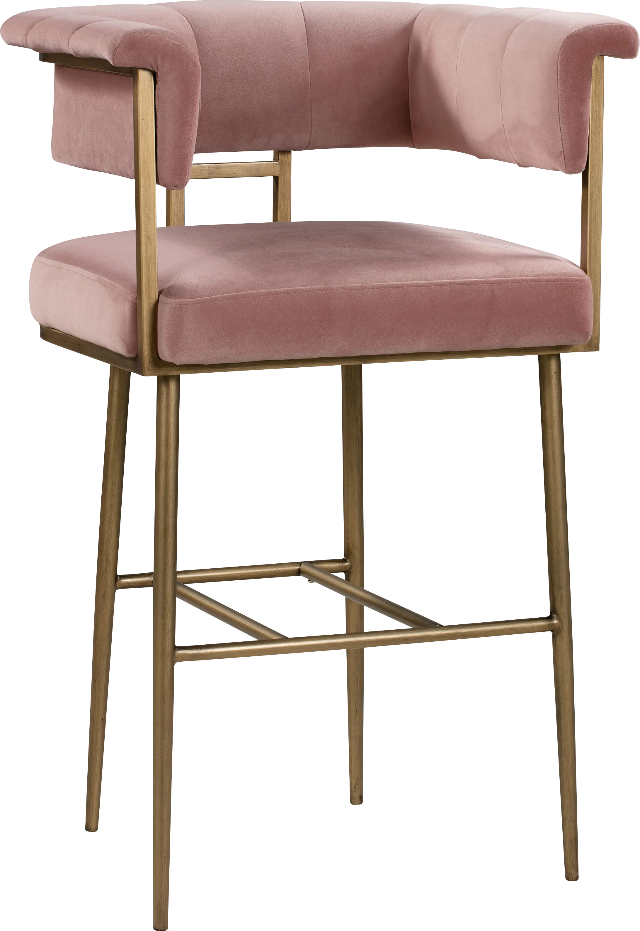 Myriah Mauve Barstool - Thumbnail - Image 1