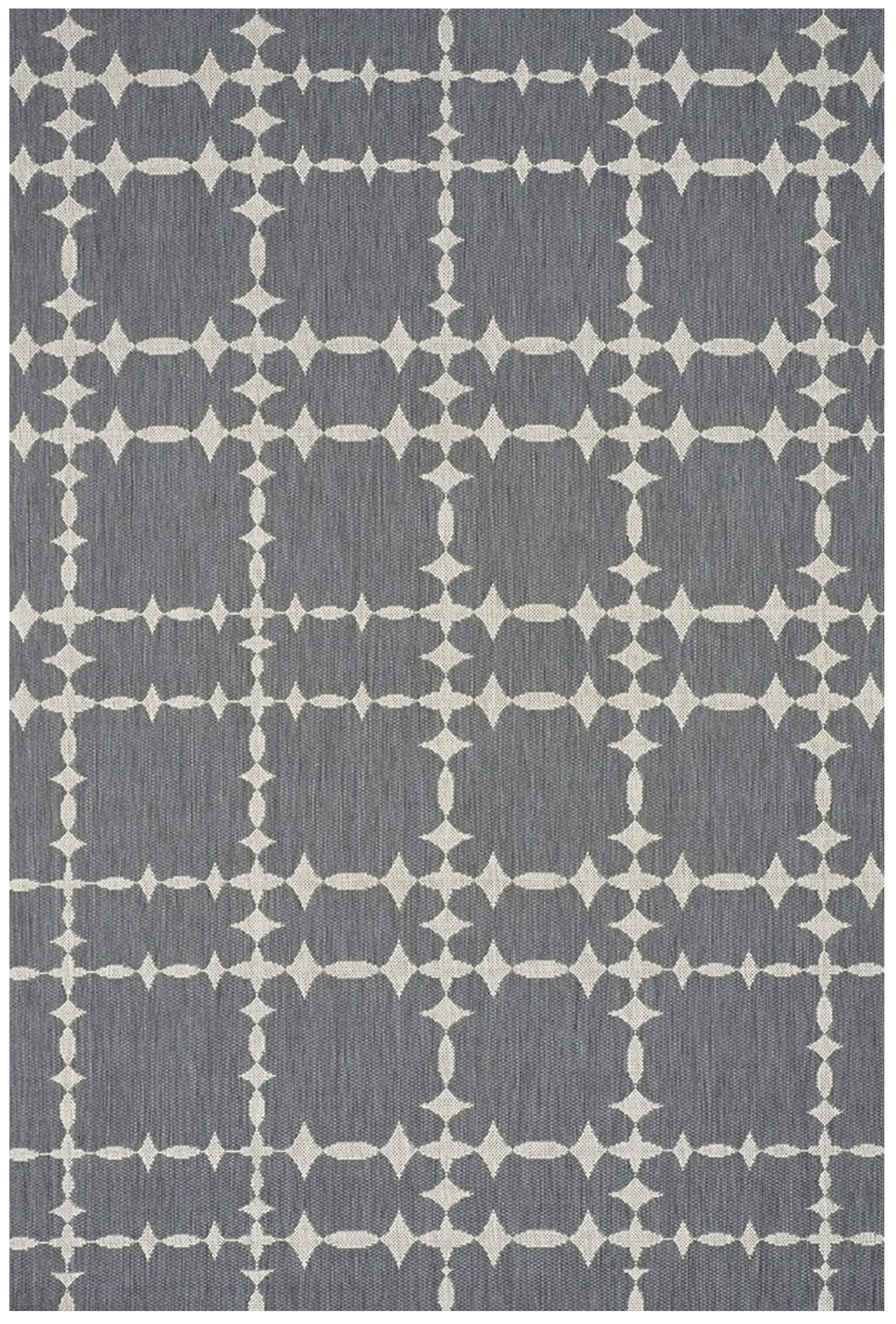 Hensley Dark Gray 7'10 X 10'10 Indoor/Outdoor Rug - Thumbnail - Image 1